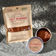 Load image into Gallery viewer, Hot Momma Coffee Dust | 120 servings | Vashon Island Coffee Dust | Coffee Flavoring using Spices: Cocoa, Cayenne, Cinnamonand Sea Salt
