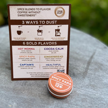 Load image into Gallery viewer, Spicy Papa mini-tin with instruction card