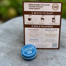 Load image into Gallery viewer, Captain's mini-tin with instruction card