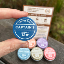 Load image into Gallery viewer, Individual Mini-Tins | 12 servings | Sample Any Coffee Dust Flavor