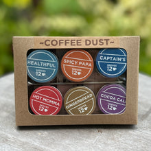 Load image into Gallery viewer, Coffee Dust sampler kit assembled