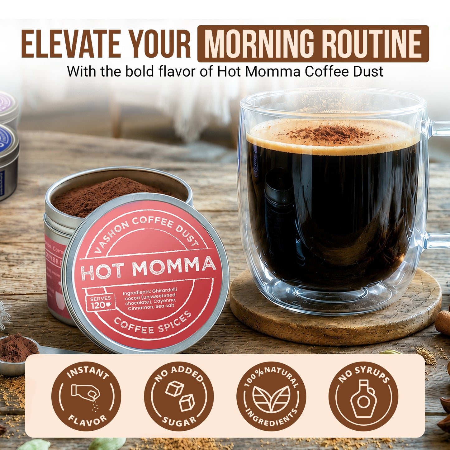 HOT MOMMA Coffee Dust