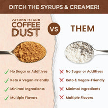 Load image into Gallery viewer, SPECIAL EDITION: Lusty Dust Coffee Dust | 120 servings |  Anise, Cinnamon, Ashwagandha, Maca Root, Edible Glitter
