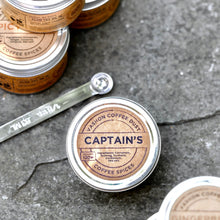 Load image into Gallery viewer, Captain&#39;s coffee dust tin - original flavor

