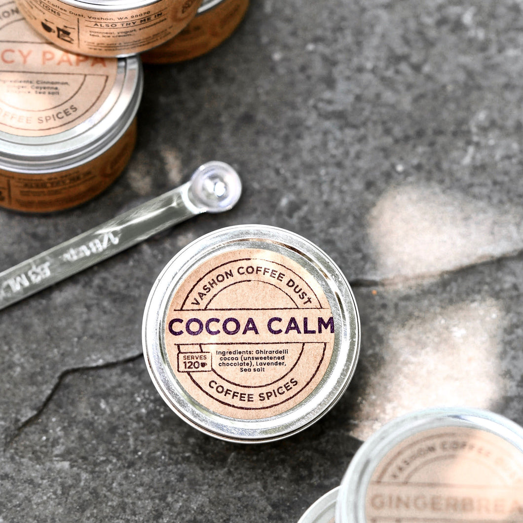 Cocoa Calm Coffee Dust - newest flavor