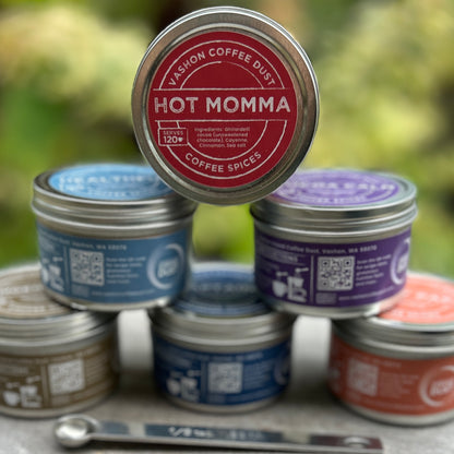 Stacked flavors of easy serve tins