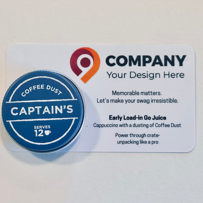 Custom Printed Coffee Dust | Buzz-worthy Trade Show Giveaways for Coffee Lovers