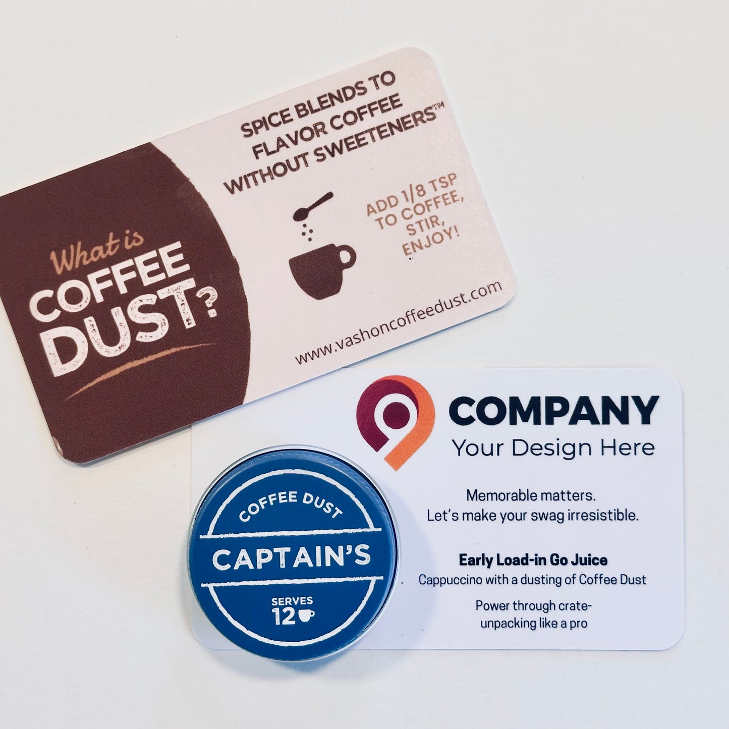 Custom Printed Coffee Dust | Buzz-worthy Trade Show Giveaways for Coffee Lovers