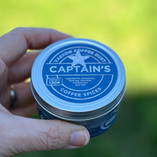Load image into Gallery viewer, SPECIAL EDITION: Captain&#39;s Glitter Dust | 120 servings |  Cinnamon, Nutmeg, Turmeric, Cardamom, EDIBLE GLITTER and Sea Salt
