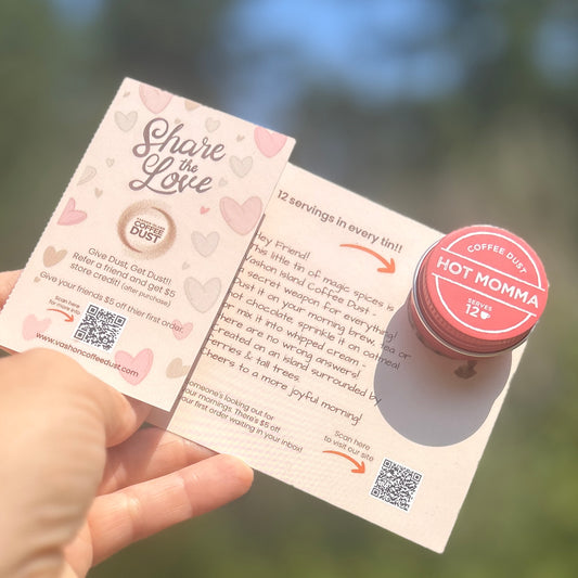 Gift a Friend: Coffee Dust Mini-Tin | 12 servings