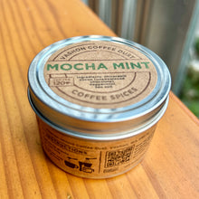 Load image into Gallery viewer, Mocha Mint Coffee Dust| 40-120 servings | Vashon Island Coffee Dust | Coffee Flavoring using Spices: Cocoa, Peppermint and Sea Salt
