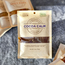 Load image into Gallery viewer, Cocoa Calm Coffee Dust | 120 servings | Vashon Island Coffee Dust | Coffee Flavoring using Spices: Cocoa, Lavender and Sea Salt
