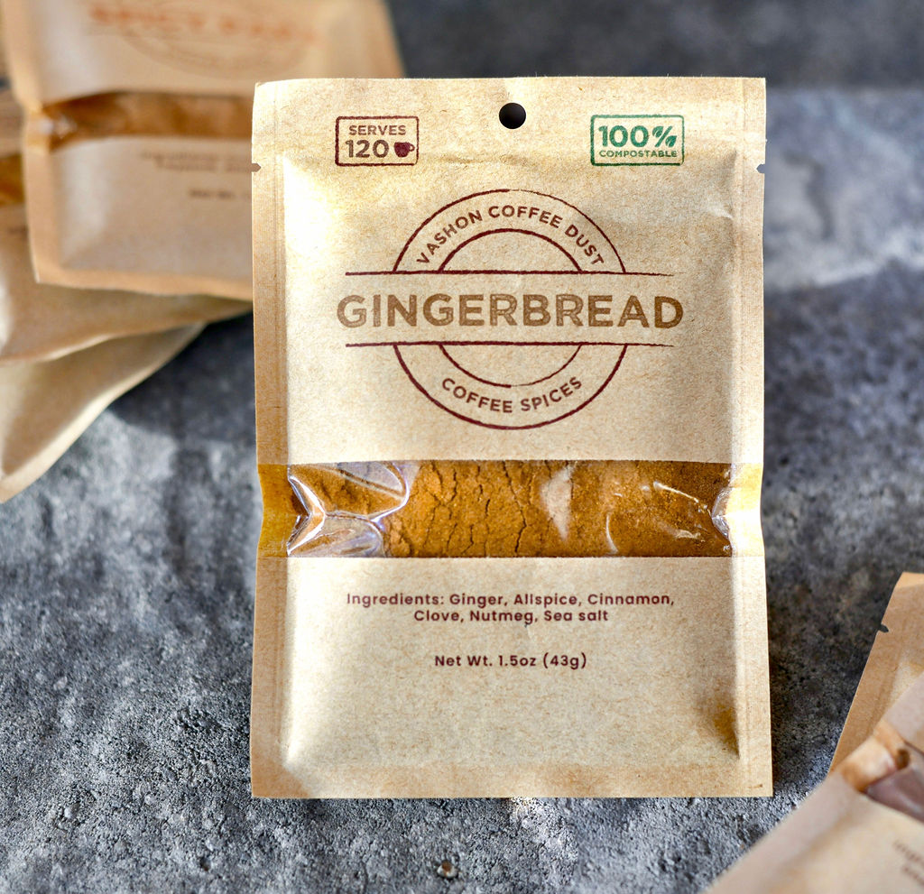 Gingerbread Coffee Dust | 120 servings | Coffee Flavoring using