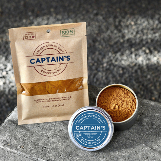 Captain's tin and refill pack