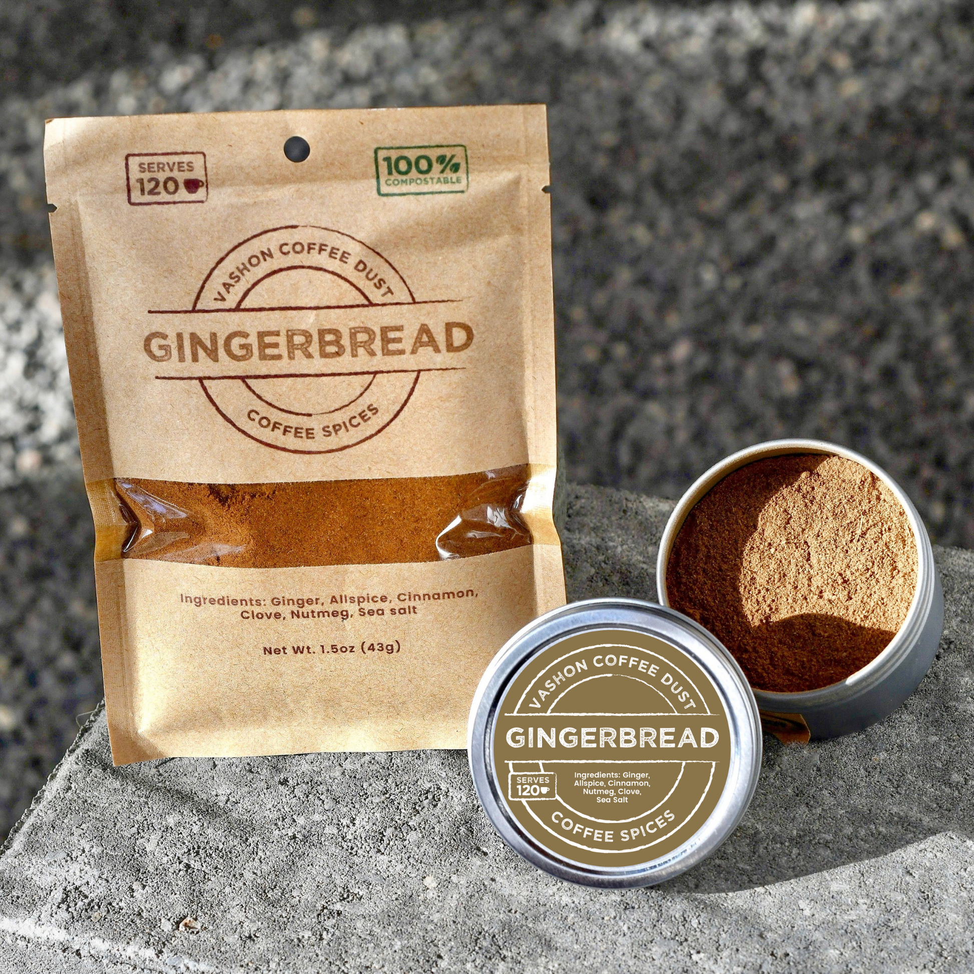 Ginberbread tin and refill pack