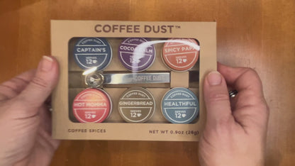 Coffee Dust Sampler Kit with Spoon - 72 servings